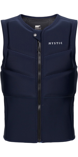 2026 Mystic Mens Star Front Zip Kite Impact Vest 35005.230231 - Navy